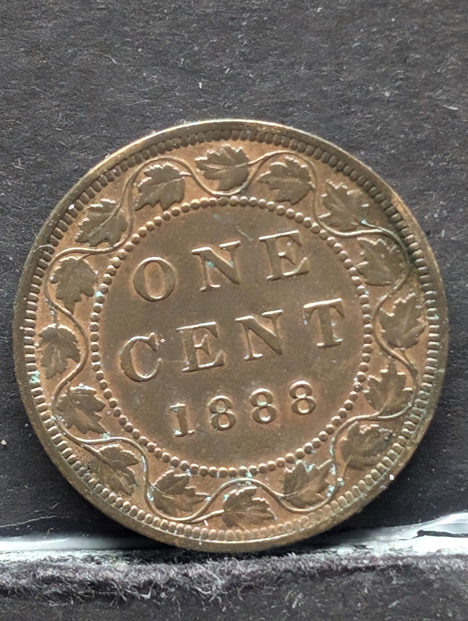 1888 Canada Large Cent. XF/AU. Original coin with a great look. (1 of 3)