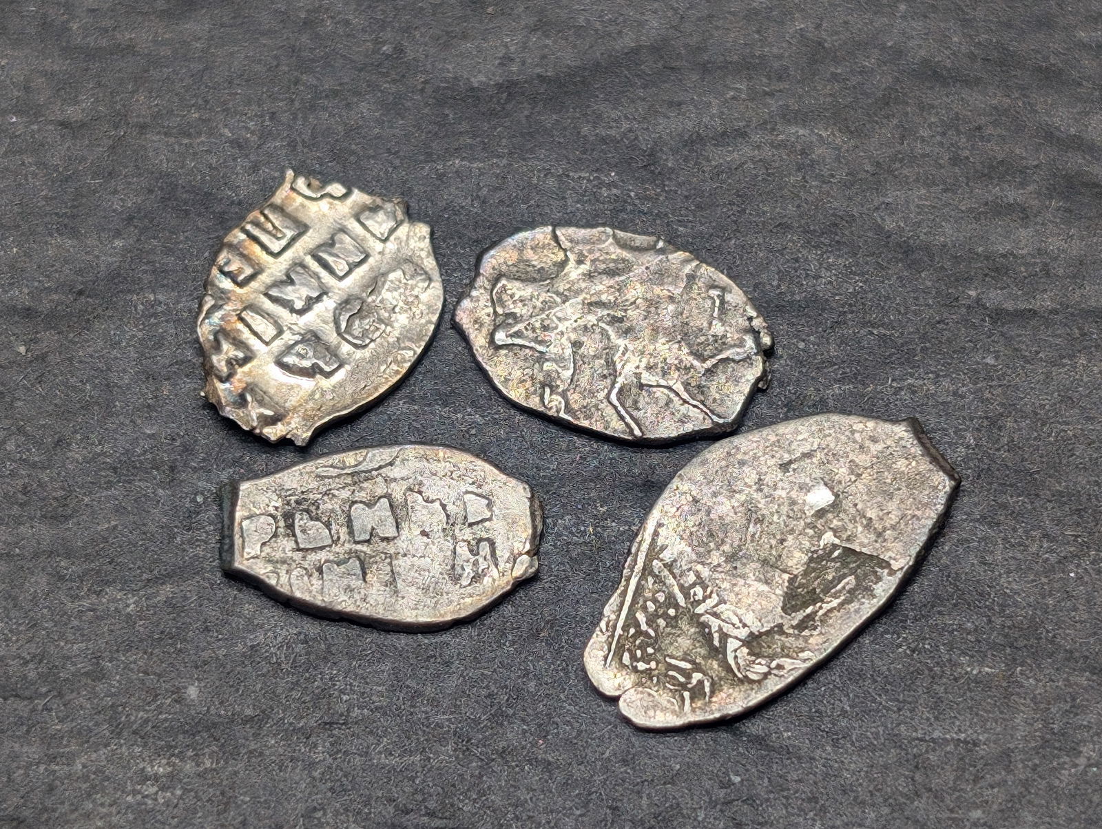 1547-84 Soviet Silver Wire Money - Ivan the Terrible (4 PCS) (1 of 2)