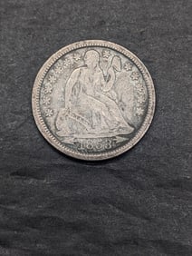 **BETTER DATE - NICE TYPE COIN - VF** 1853-O w/ Arrows Seated Liberty Dime