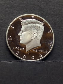 2004-S PROOF Kennedy Silver Half Dollar