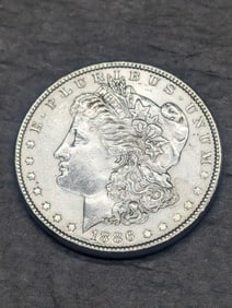 1886 Morgan Silver Dollar *GREAT LUSTER & DETAILS*