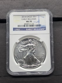 2014 American Silver Eagle - NGC MS70 *Early Release*