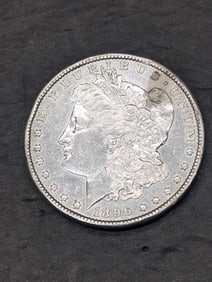 1896 Morgan Silver Dollar *GREAT LUSTER & DETAILS*