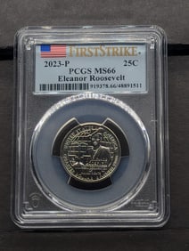 2023-P Eleanor Roosevelt Quarter - PCGS MS66 *First Strike*
