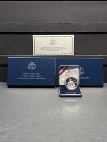 2004-P PROOF Thomas Alva Edison Commem Silver Dollar in OGP w/ COA