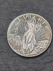1 Oz. .999 FINE SILVER Lady Liberty Designed Coin
