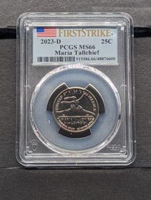 2023-D Maria Tallchief Quarter - PCGS MS66 *First Strike*