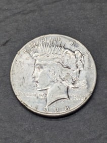 1928-P Peace Silver Dollar - KEY DATE!!