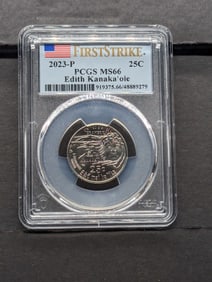 2023-P Edith Kanaka'ole Quarter - PCGS MS66 *First Strike*