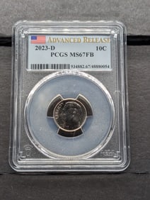 2023-D Roosevelt Dime - PCGS MS67 FB *Advanced Release*