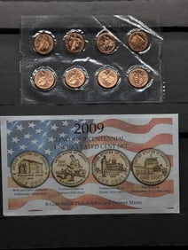 2009-P & D UNC Lincoln Bicentennial Cent Set
