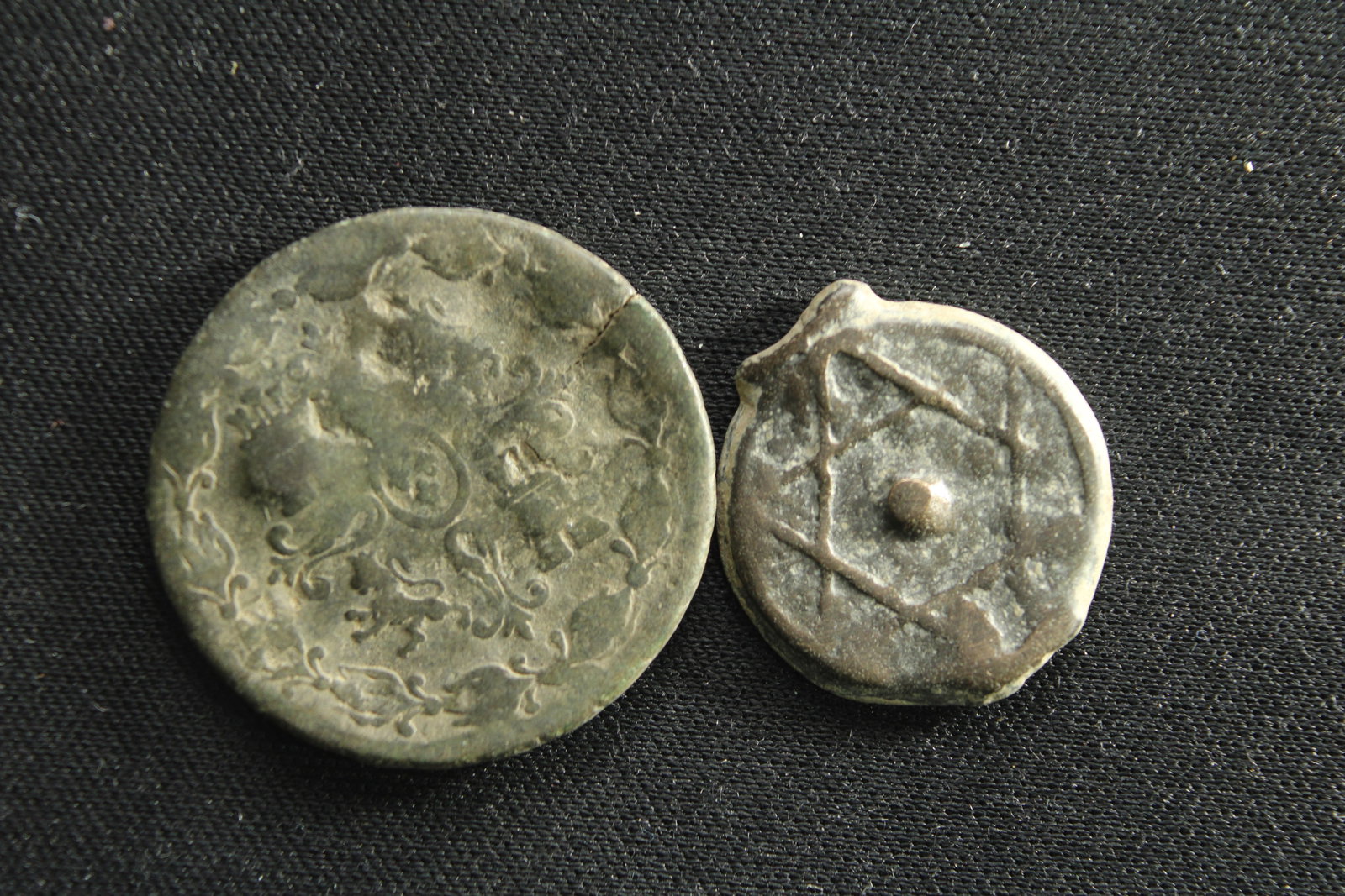 2, 1600-1700's, (Nice Details) Pirate Era Coins, Felipe IV, Over 300 Years Old!: 2, 1600-1700's, (Nice Details) Pirate Era Coins, Felipe IV, Over 300 Years Old!