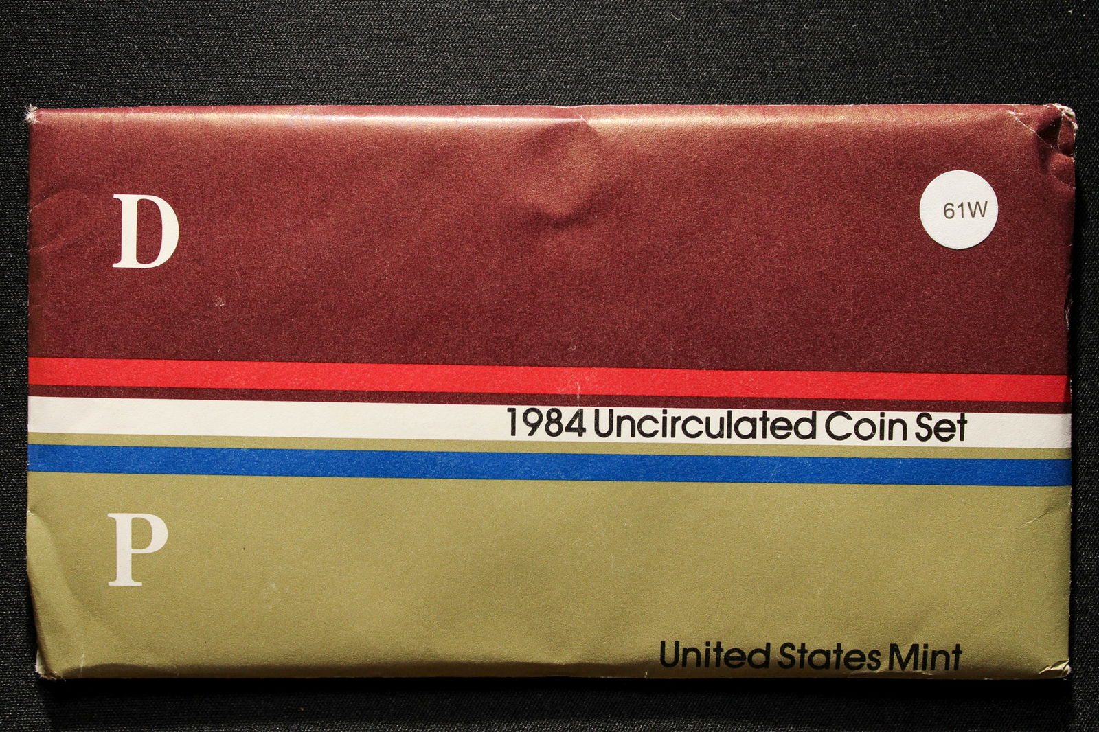 1984 P&D Uncirculated US Coin Set (1 of 4)