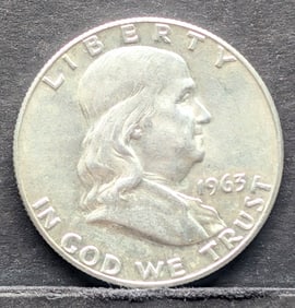 1963-D Franklin Half Dollar