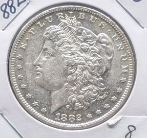 1882-O Morgan Silver Dollar