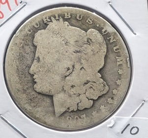 1897-O Morgan Silver Dollar