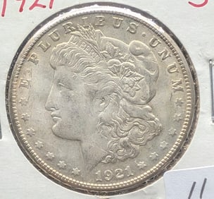 1921-S Morgan Silver Dollar