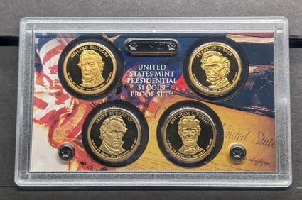 (14 coins) 2010 US Mint Silver Proof Set  OGP