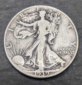 1939 Walking Liberty Half Dollar