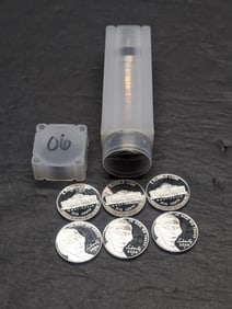 Proof Roll of 2006-S Jefferson Nickels, Nice