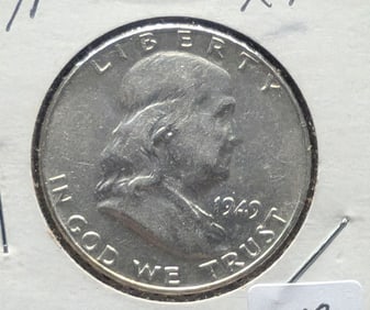 (1 Coins) 1949-P Franklin Half Dollar
