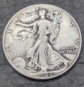 1942-P Walking Liberty Half Dollar