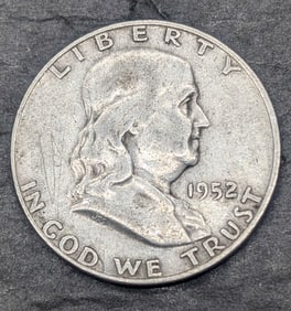 1952-D Franklin Half Dollar