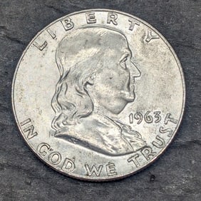 1963-D Franklin Half Dollar