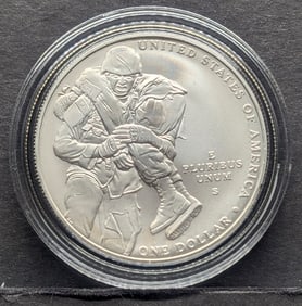 2011-S Medal of Honor Commemorative Silver Dollar UNC OGP