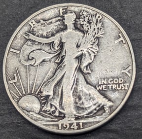 1941-D Walking Liberty Half Dollar