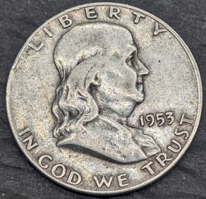 1953-D Franklin Half Dollar