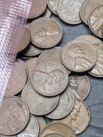 (1000 coins) Wheat Pennies mixed dates and mint marks