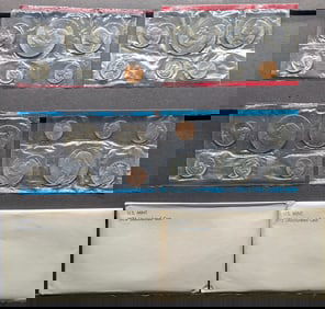 (24 coins) United States Mint UNC (2) Sets 1975 and 1976 P&D OGP