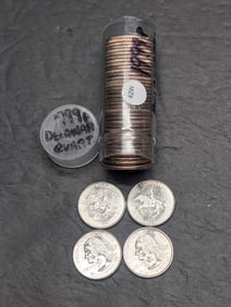 Roll of 40 1999-P Delaware Quarters