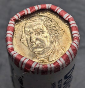 2007 Bank Roll of 25 George Washington Dollars