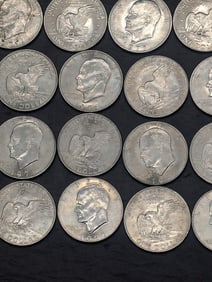 (20) 1971 Eisenhower Dollars.