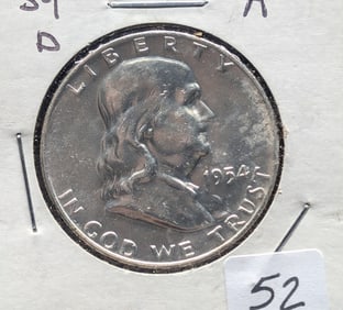 1954-D Franklin Half Dollar