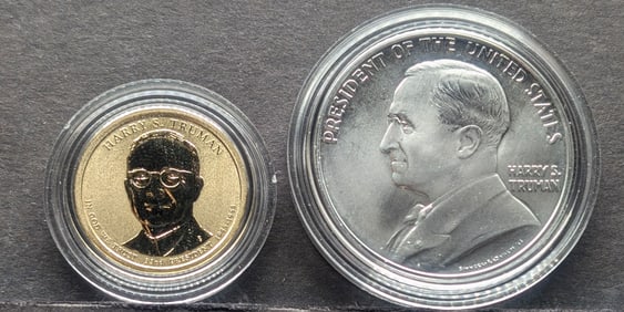 2015 United States Mint Harry S Truman Coin and Chronicles Set OGP