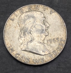 1963-D Franklin Half Dollar