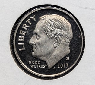 2013-S Proof Roosevelt Dime