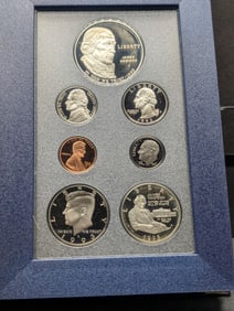 (7 coins) 1993-S United States Mint Bill of Rights Commemorative  Prestige Set
