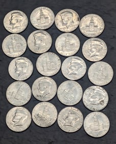 (20) 1976 P Kennedy Half Dollar