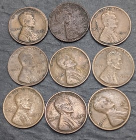 1923-1931 Lincoln Wheat Cents