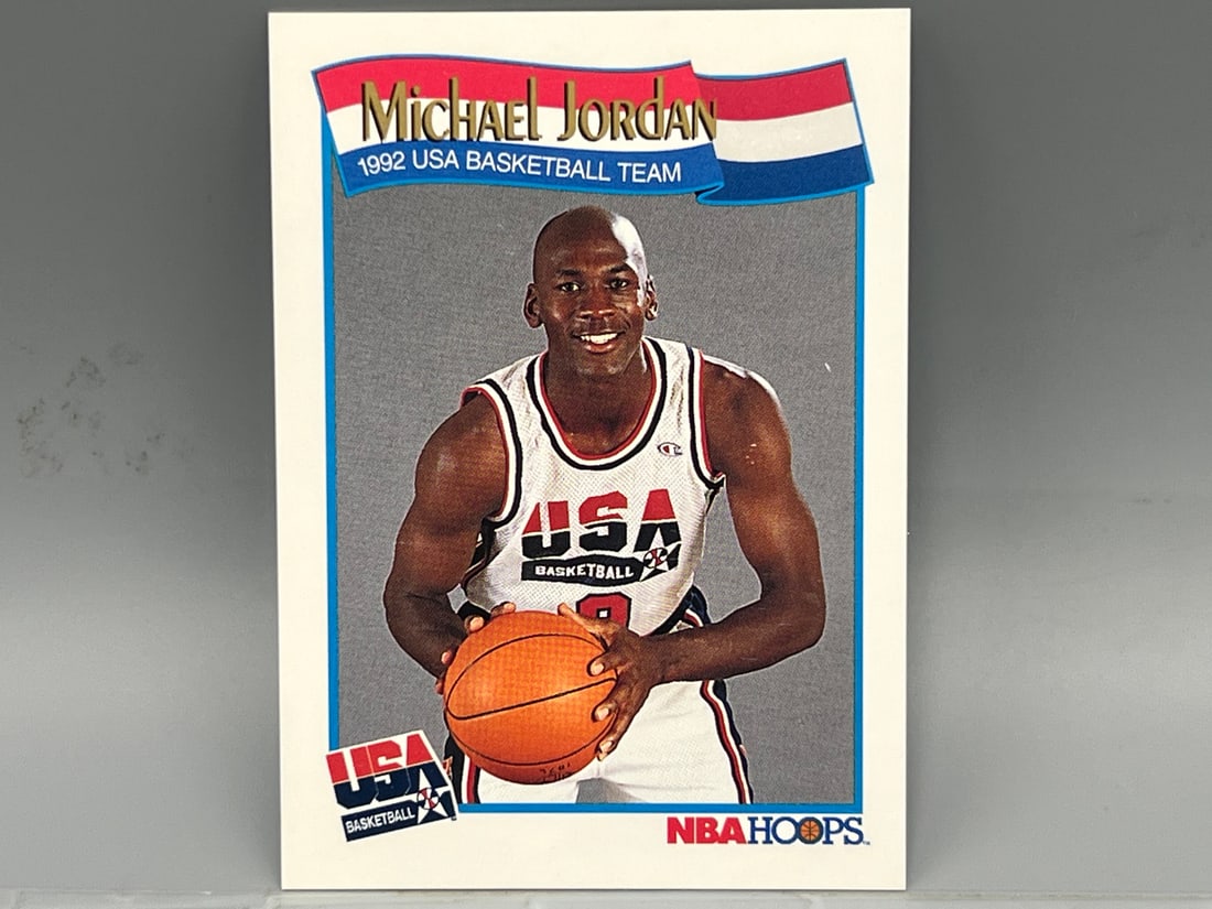 1991-92 Hoops Michael Jordan #579 USA Basketball (1 of 2)