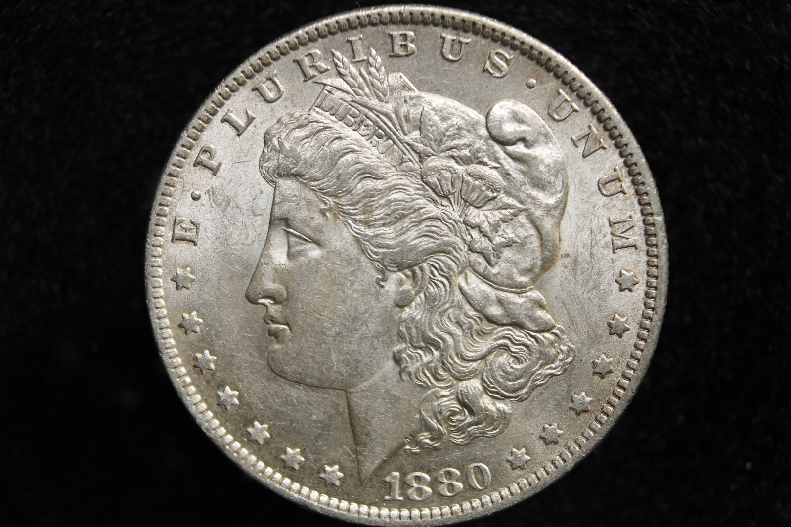 1880-O Morgan Silver Dollar - Micro O (1 of 2)
