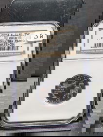 2002-S Ohio Clad Quarter. Slabbed by NGC, top tier grader, Proof 69, Ultra Cameo. Fun coin.