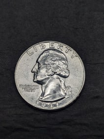 1941-D Washington Silver Quarter