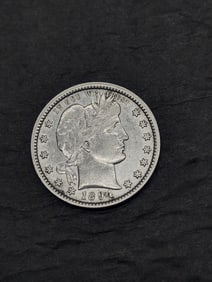 1894 Barber Silver Quarter **XF/AU - BIG LOOK!!**