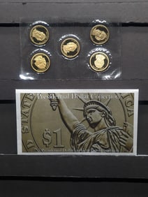 Presidential Dollar Collection in Gem Proof Condition