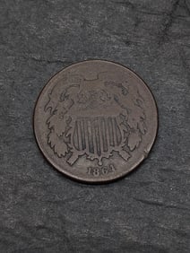 1864 Two Cent Piece